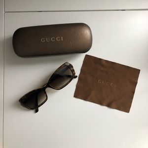 Gucci vintage tortoise sunglasses